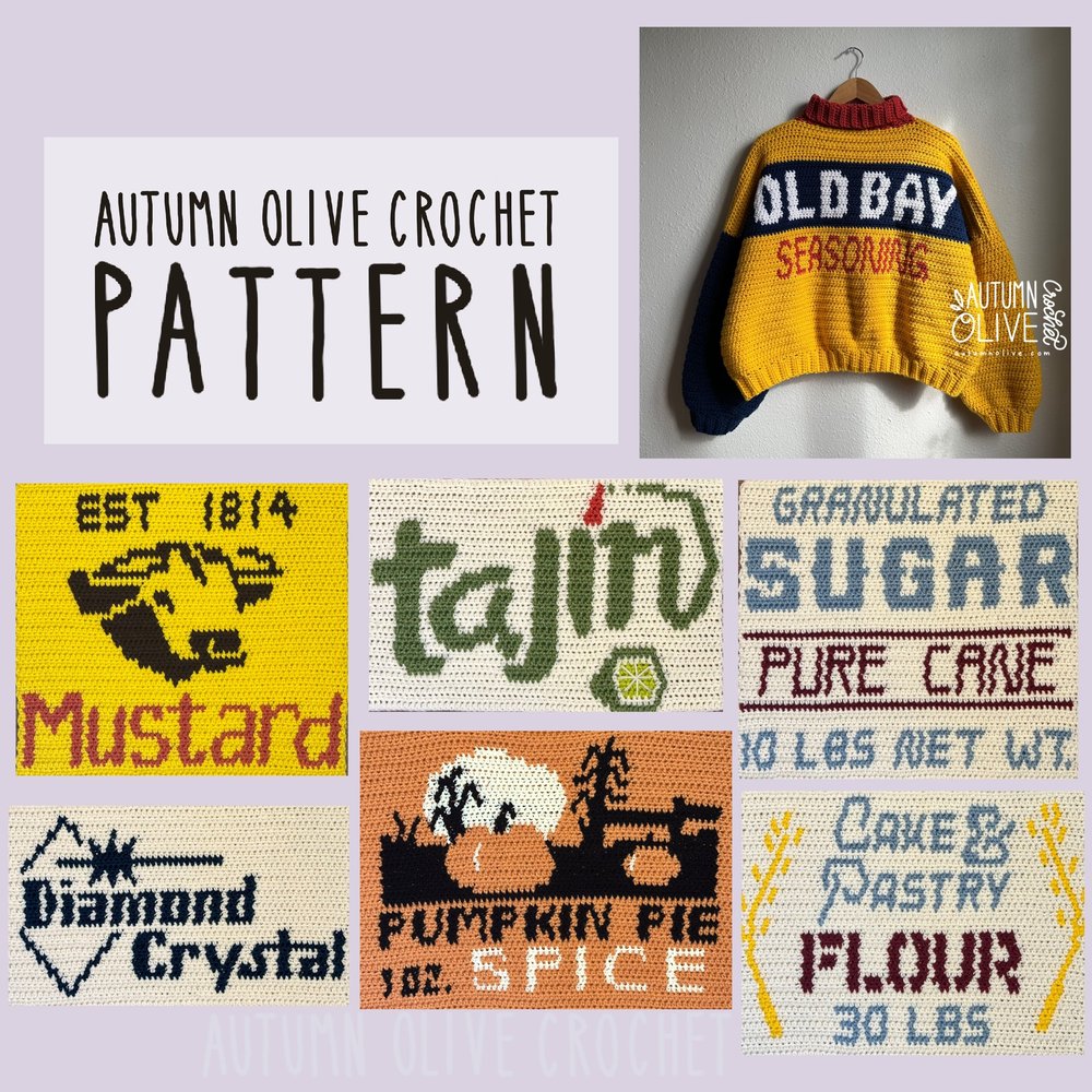 spice rack sweaters pattern — autumn olive crochet